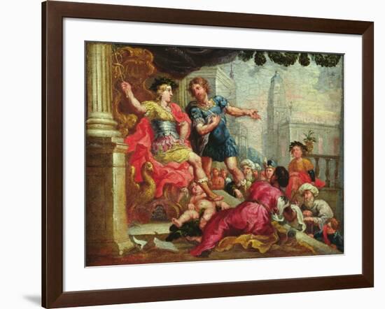 Dialectic (Oil on Canvas)-Cornelius I Schut-Framed Giclee Print