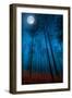 Dialogue with the moon-Philippe Sainte-Laudy-Framed Premium Photographic Print