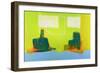 Dialogue-Daniel Cacouault-Framed Giclee Print