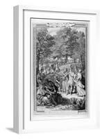 Dialogues of the Dead, 1728-Bernard Picart-Framed Giclee Print