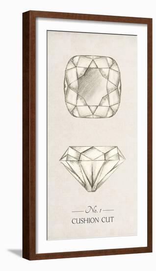 Diamantaire - Cushion-Amy Shaw-Framed Giclee Print
