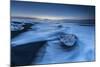 Diamond Beach in Iceland in the Blue Hour in the Morning-Niki Haselwanter-Mounted Photographic Print