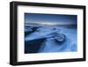 Diamond Beach in Iceland in the Blue Hour in the Morning-Niki Haselwanter-Framed Photographic Print