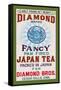 Diamond Brand Tea-null-Framed Stretched Canvas