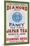 Diamond Brand Tea-null-Mounted Art Print