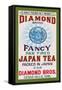 Diamond Brand Tea-null-Framed Stretched Canvas