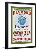 Diamond Brand Tea-null-Framed Art Print