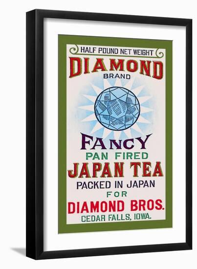 Diamond Brand Tea-null-Framed Art Print