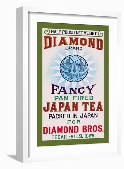 Diamond Brand Tea-null-Framed Art Print