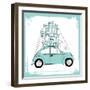 Diamond Car-Martina Pavlova-Framed Art Print