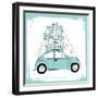 Diamond Car-Martina Pavlova-Framed Art Print