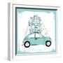 Diamond Car-Martina Pavlova-Framed Art Print