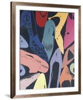 Diamond Dust Shoes, c.1980 (Lilac, Blue, Green)-Andy Warhol-Framed Giclee Print