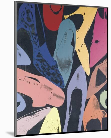 Diamond Dust Shoes, c.1980 (Lilac, Blue, Green)-Andy Warhol-Mounted Giclee Print
