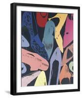 Diamond Dust Shoes, c.1980 (Lilac, Blue, Green)-Andy Warhol-Framed Giclee Print