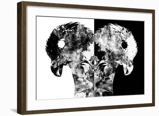 Diamond Eyes-Alex Cherry-Framed Art Print