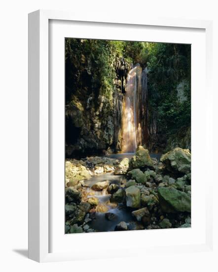 Diamond Falls, St. Lucia, Windward Islands, Caribbean, West Indies, Central America-Lee Frost-Framed Photographic Print