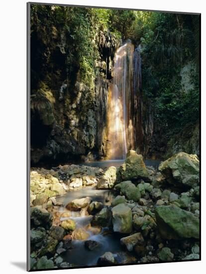 Diamond Falls, St. Lucia, Windward Islands, Caribbean, West Indies, Central America-Lee Frost-Mounted Photographic Print