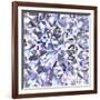 Diamond Geometric Pattern Of Colored Brilliant Triangles-oneo-Framed Art Print