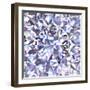 Diamond Geometric Pattern Of Colored Brilliant Triangles-oneo-Framed Art Print