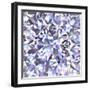 Diamond Geometric Pattern Of Colored Brilliant Triangles-oneo-Framed Art Print