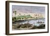 Diamond Head and Waikiki in the Hawaiian Islands, 1870s-null-Framed Giclee Print