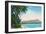 Diamond Head, Honolulu, Hawaii-null-Framed Art Print