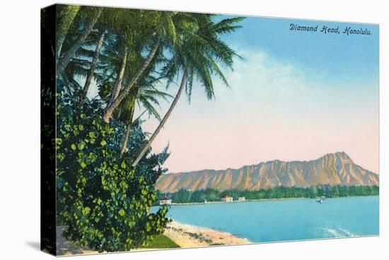 Diamond Head, Honolulu, Hawaii-null-Stretched Canvas