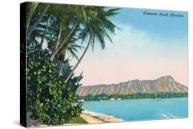 Diamond Head, Honolulu, Hawaii-null-Stretched Canvas