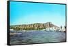 Diamond Head, Surfers, Hawaii-null-Framed Stretched Canvas