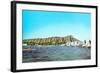 Diamond Head, Surfers, Hawaii-null-Framed Art Print