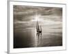 Diamond Head Yacht in Swiftsure Race-Ray Krantz-Framed Art Print