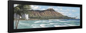 Diamond Head-Palmer Artworks-Framed Giclee Print