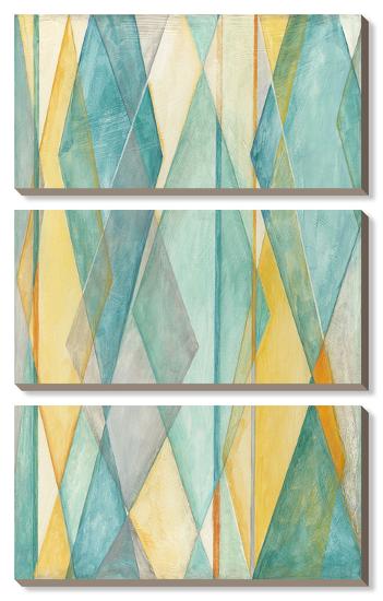 Diamond Illusion II-Megan Meagher-Stretched Canvas