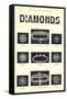 Diamond Jewelry Assortment-null-Framed Stretched Canvas