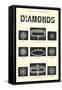 Diamond Jewelry Assortment-null-Framed Stretched Canvas