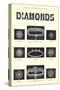 Diamond Jewelry Assortment-null-Stretched Canvas