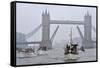 Diamond Jubilee Thames River Pageant-Associated Newspapers-Framed Stretched Canvas