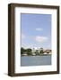 Diamond Marina, Mooring Place for Yachts Directly at the Collins Avenue, Florida-Axel Schmies-Framed Photographic Print