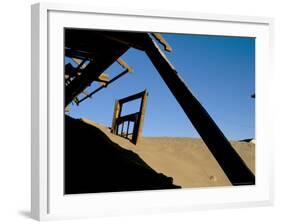 Diamond Mining Ghost Town, Kolmanskop, Namib Desert, Luderitz, Namibia, Africa-Steve & Ann Toon-Framed Photographic Print