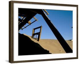 Diamond Mining Ghost Town, Kolmanskop, Namib Desert, Luderitz, Namibia, Africa-Steve & Ann Toon-Framed Photographic Print