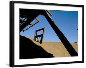 Diamond Mining Ghost Town, Kolmanskop, Namib Desert, Luderitz, Namibia, Africa-Steve & Ann Toon-Framed Photographic Print