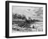 Diamond Mining on the Vaal River, Free State, South Africa, 19th Century-St de Dree-Framed Giclee Print