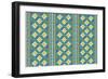 Diamond Pattern-Maria Trad-Framed Giclee Print