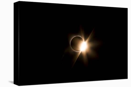 Diamond Ring Solar Eclipse August 2017, Grand Teton National Park-Vincent James-Stretched Canvas