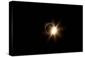 Diamond Ring Solar Eclipse August 2017, Grand Teton National Park-Vincent James-Stretched Canvas