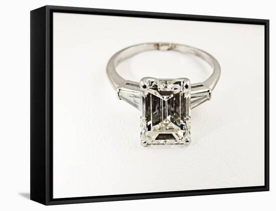 Diamond Ring-null-Framed Stretched Canvas