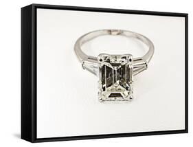 Diamond Ring-null-Framed Stretched Canvas