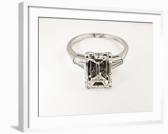 Diamond Ring-null-Framed Photographic Print