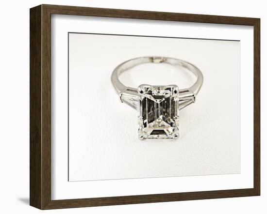 Diamond Ring-null-Framed Photographic Print